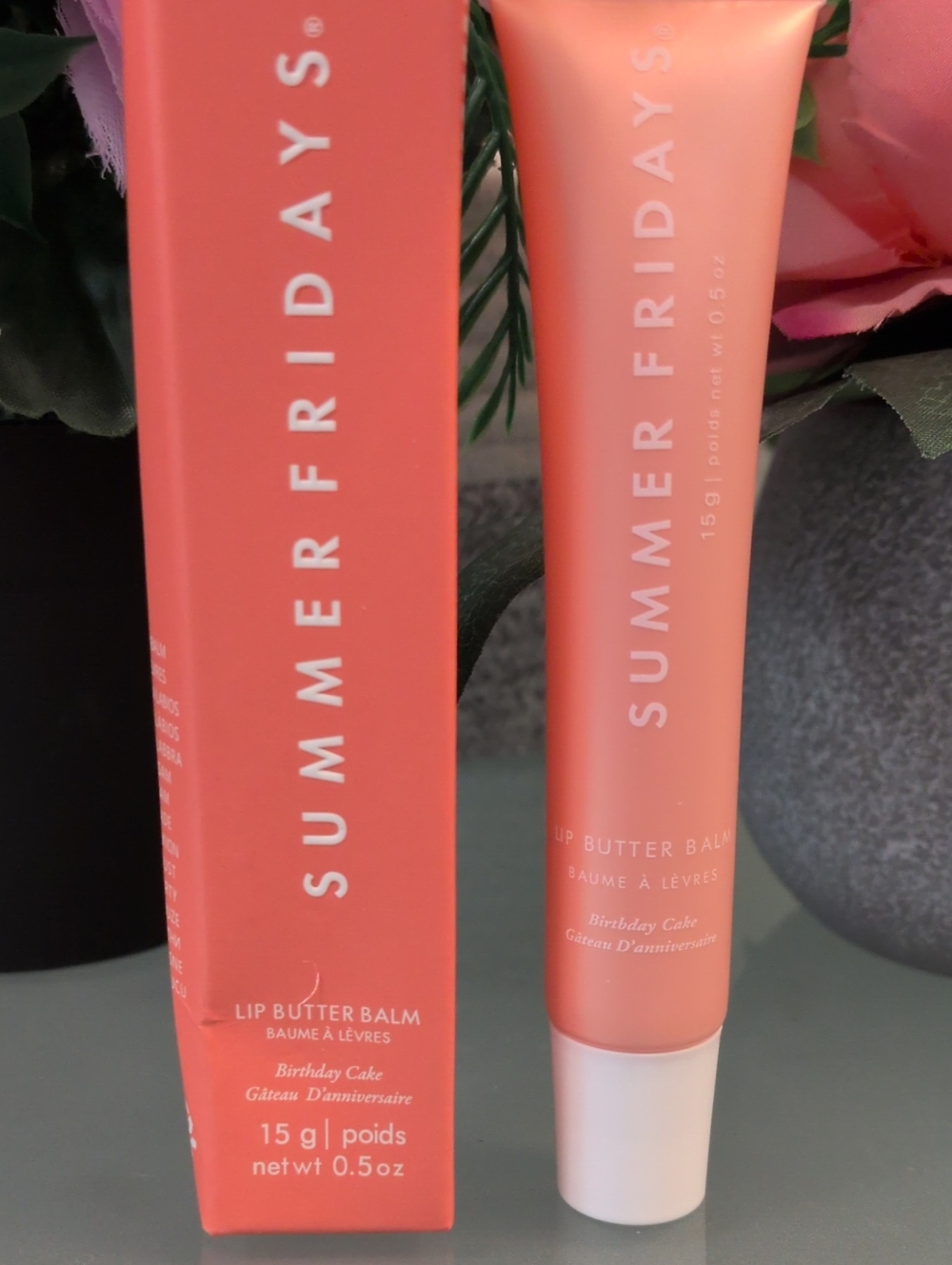 Summer Fridays Lip Butter Balm — Birthday Cake